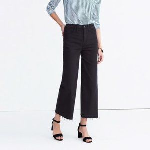 Madewell wide-leg crop jeans